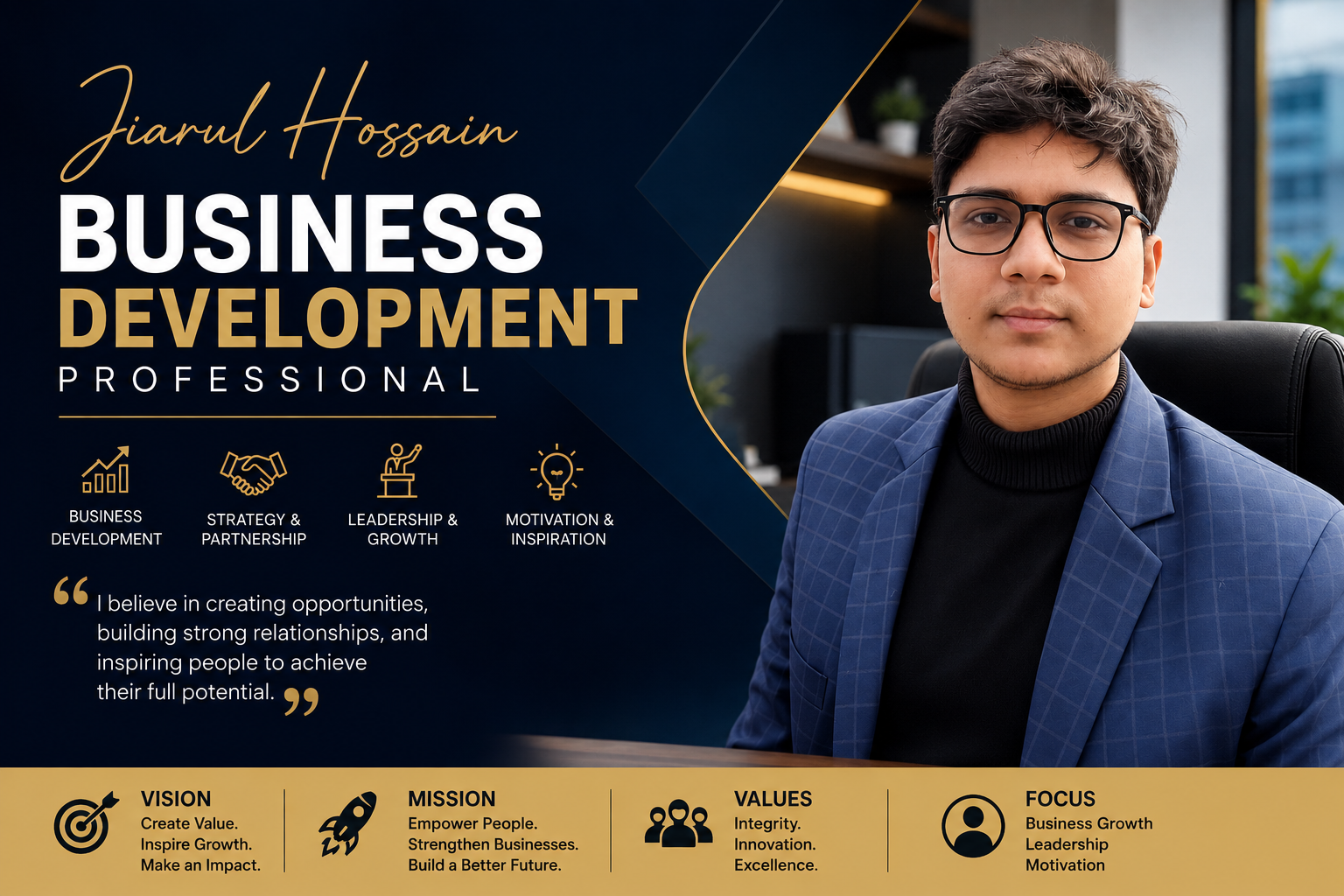 The Journey of Jiarul Hossain: From Early Entrepreneurship to Business Development